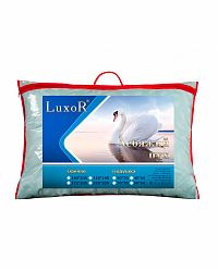 Подушка 50х70 "Лебяжий пух"Luxor" (100% п/э,наперник100% х\б),сумка