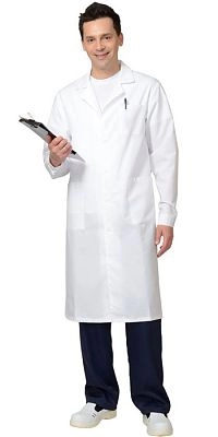 Халат мужской (тк. "Сису") белый