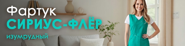 Фартук СИРИУС-ФЛЁР в новом цвете!