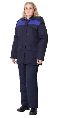 Куртка на утепляющей прокладке  женская (тк.антиэлектростатическая Премьер-комфорт 250А) 