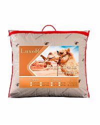 Подушка 70х70 "Верблюжья шерсть"Luxor (30%.шерсть,70% п/ф,наперник100% х\б),сумка