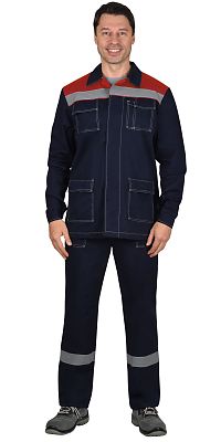 Костюм "СИРИУС-Сфера" куртка, брюки, 100% х/б, пл. 270 г/кв.м